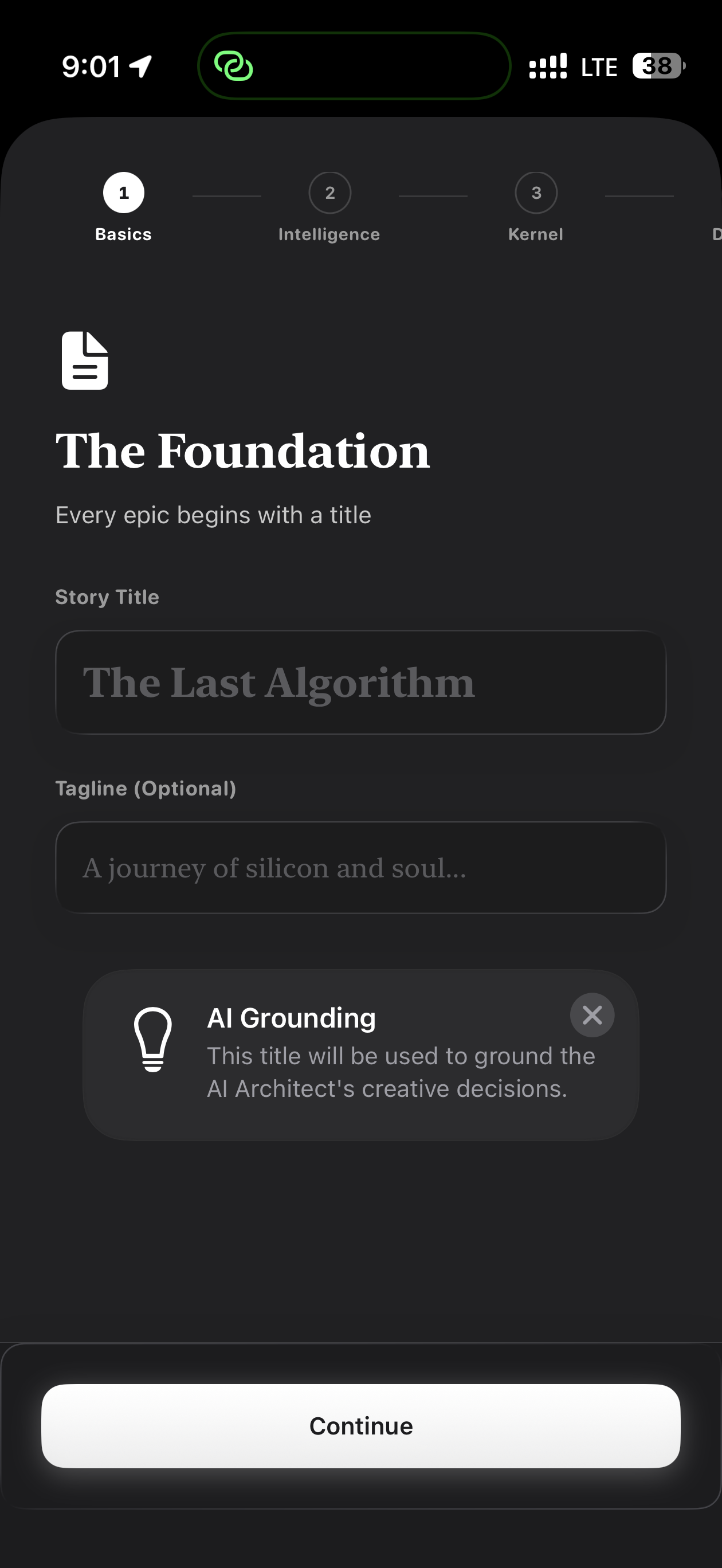 Product UI Screenshot